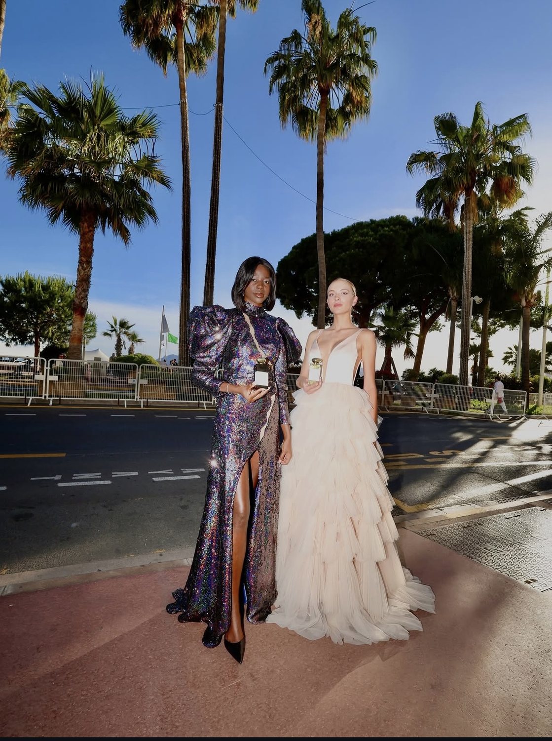 Maquillage de soirée pour une remise de prix, robes de gala à Cannes
